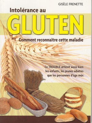 cover image of Intolérance au gluten